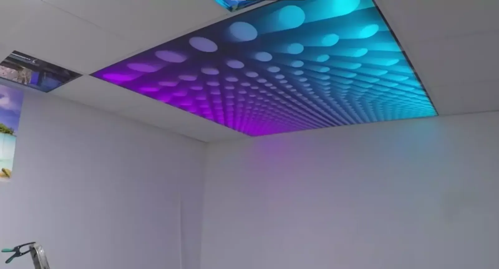 3D натяжной потолок для офиса — Санкт-Петербург, проспект Непокорённых, 2, фото 3
